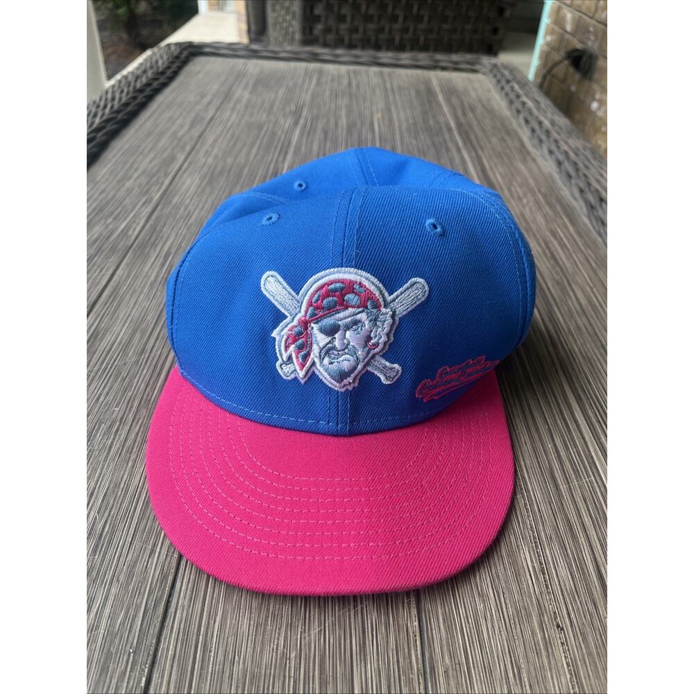 Pittsburgh Pirates Big League Chew Curveball Cotton Candy Fitted 8 New Era